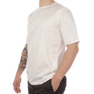 Kiton Men’s White Cotton T-Shirt